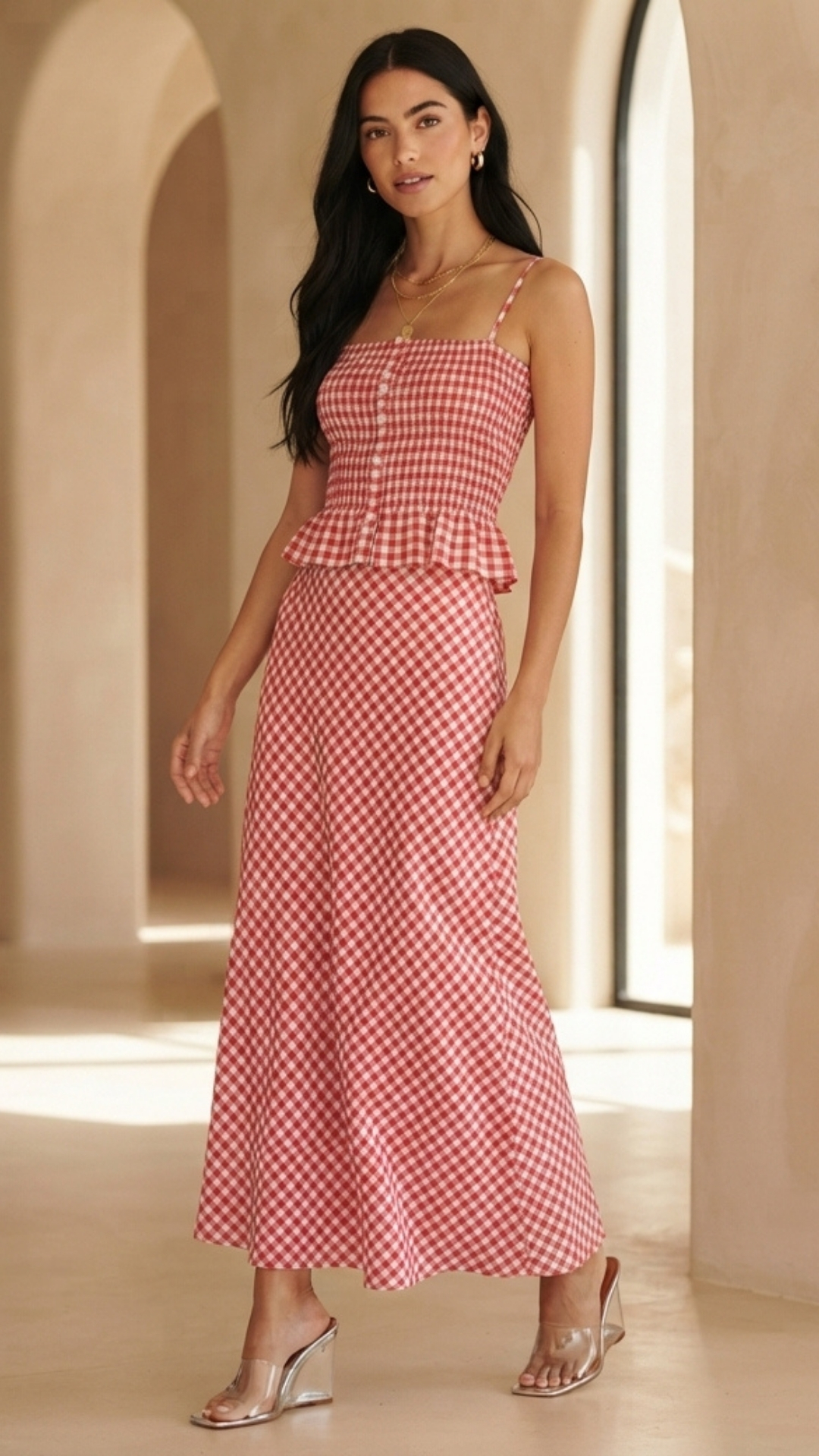 SET DE FALDA LARGA